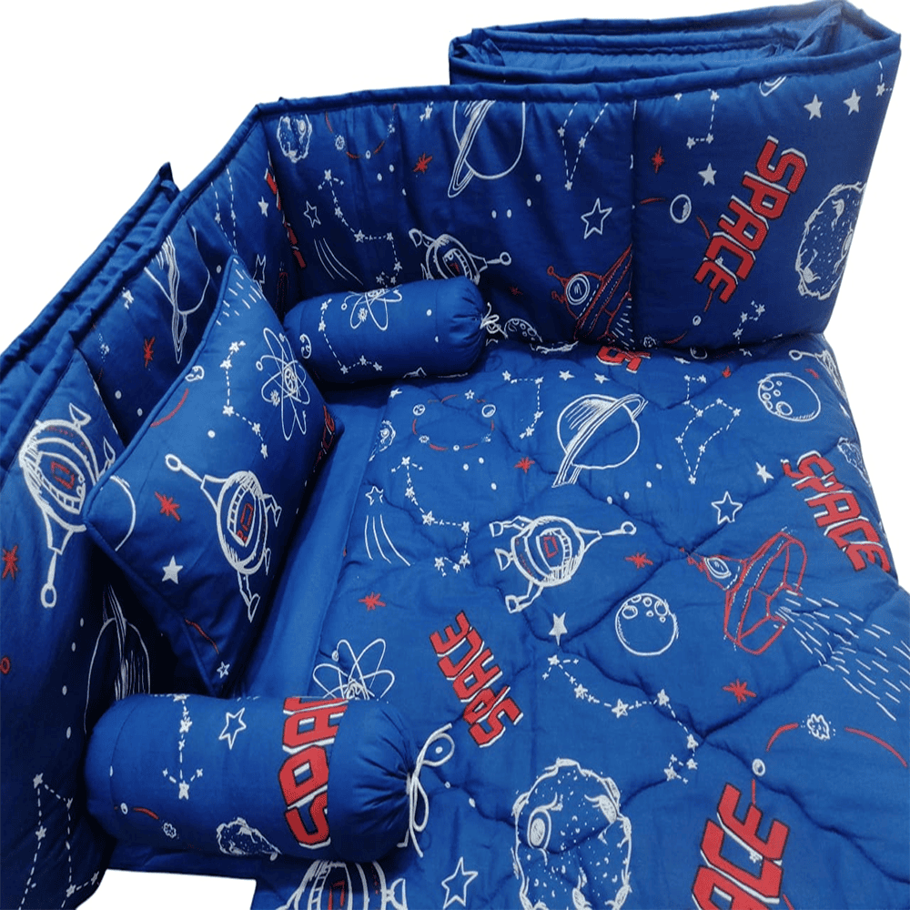 Baby Cot - Bedding Set - Pompous Galaxy — Baby Cot Bedding price in Pakistan