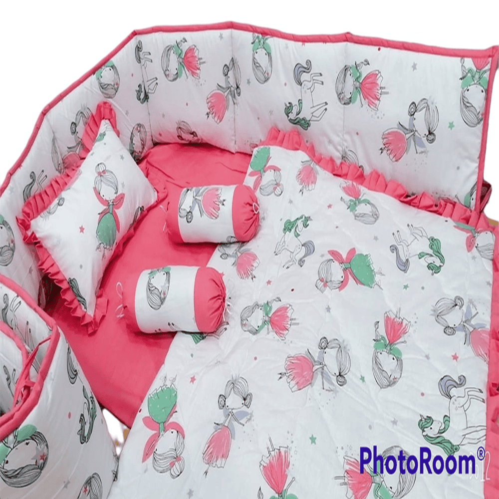 Baby Cot - Bedding Set - Pompous Red — Baby Cot Bedding price in Pakistan
