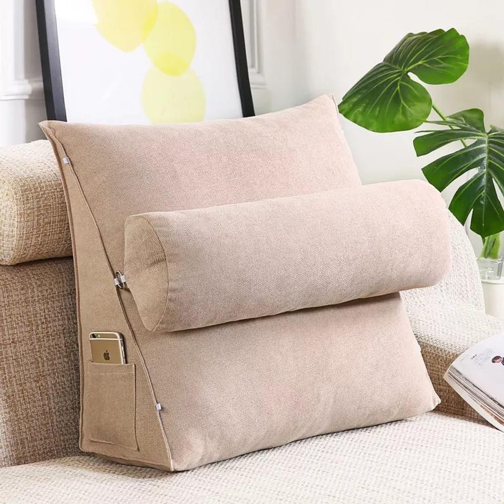 Back Support Cushion - Beige โ Back Support Cushions price in Pakistan