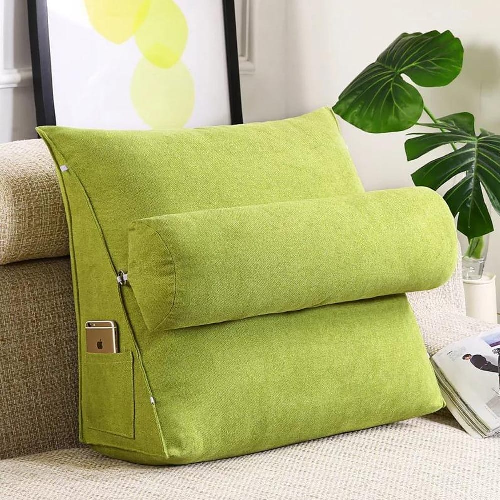 Back Support Cushion - Green โ Back Support Cushions price in Pakistan