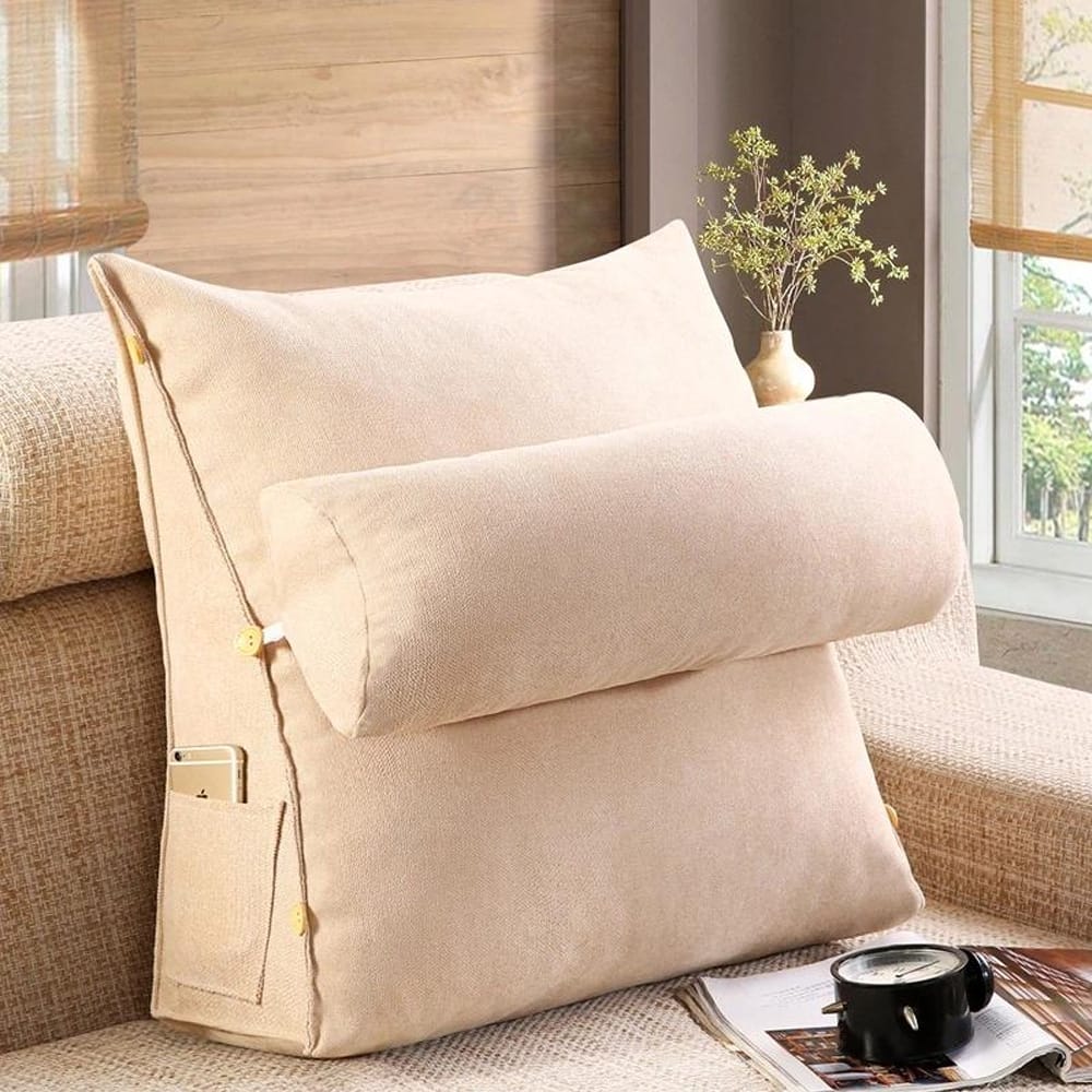 Back Support Cushion - Off White โ Back Support Cushions price in Pakistan