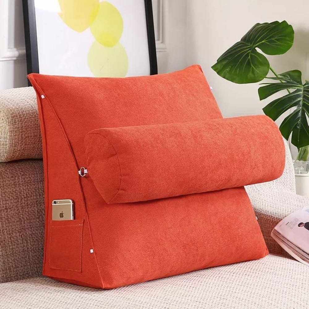 Back Support Cushion - Orange โ Back Support Cushions price in Pakistan