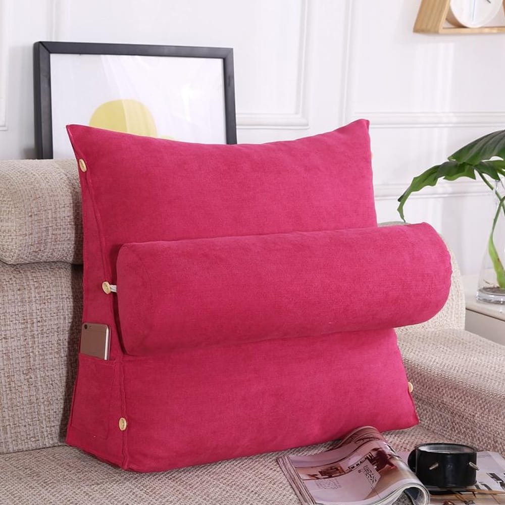 Back Support Cushion - Pink โ Back Support Cushions price in Pakistan