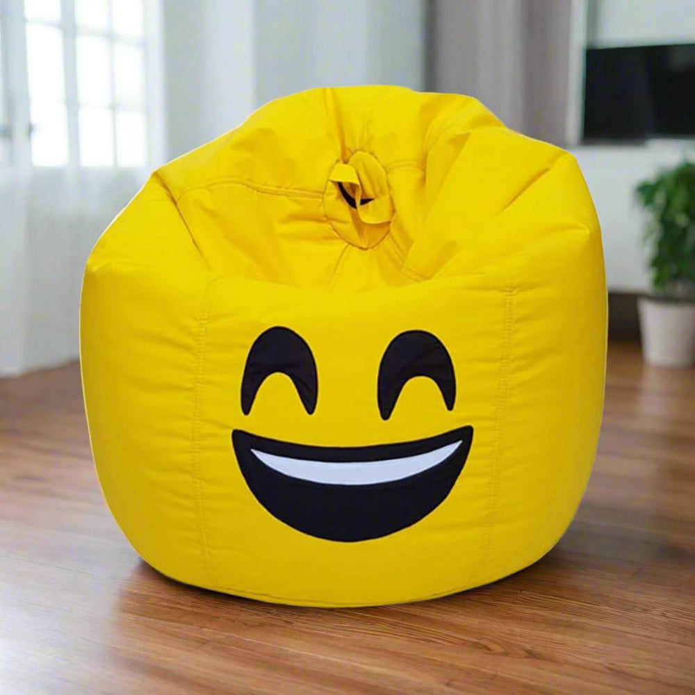Smiley Face Bean Bag - Yellow — Bean Bags price in Pakistan