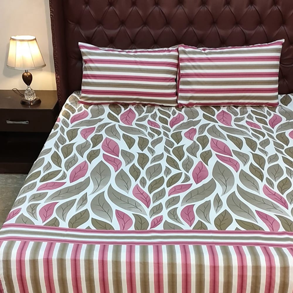 Elegant Leaf Bed Sheet — Bed Sheets price in Pakistan