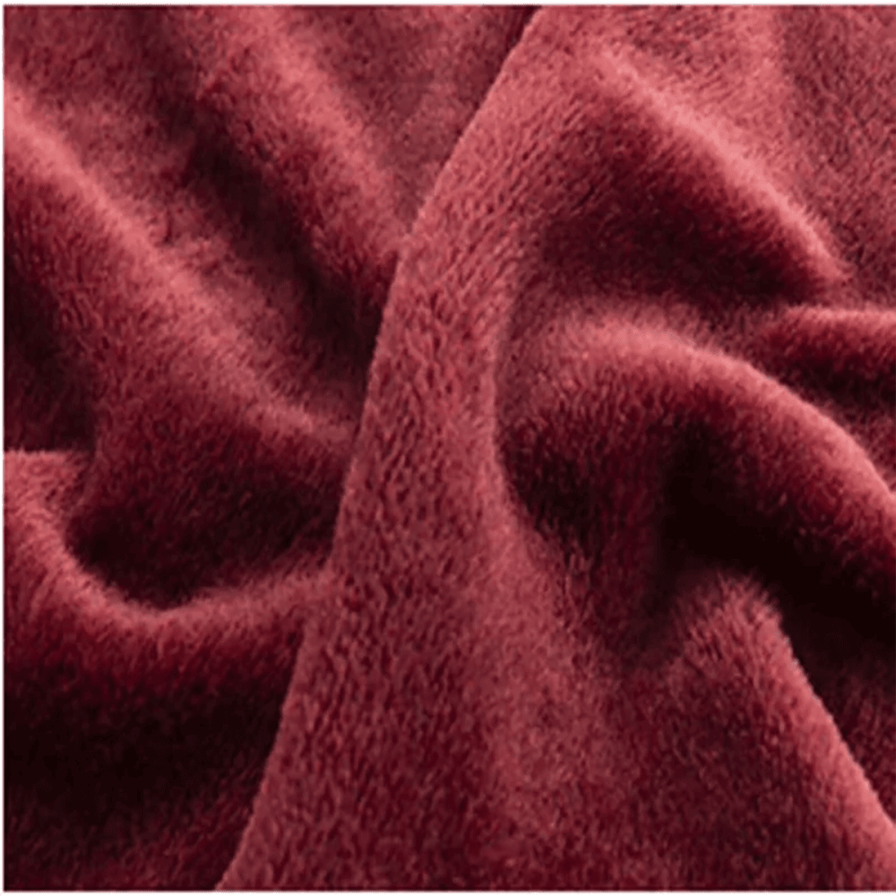 Ultra Soft & Cozy Fleece Blanket – Maroon — view 3