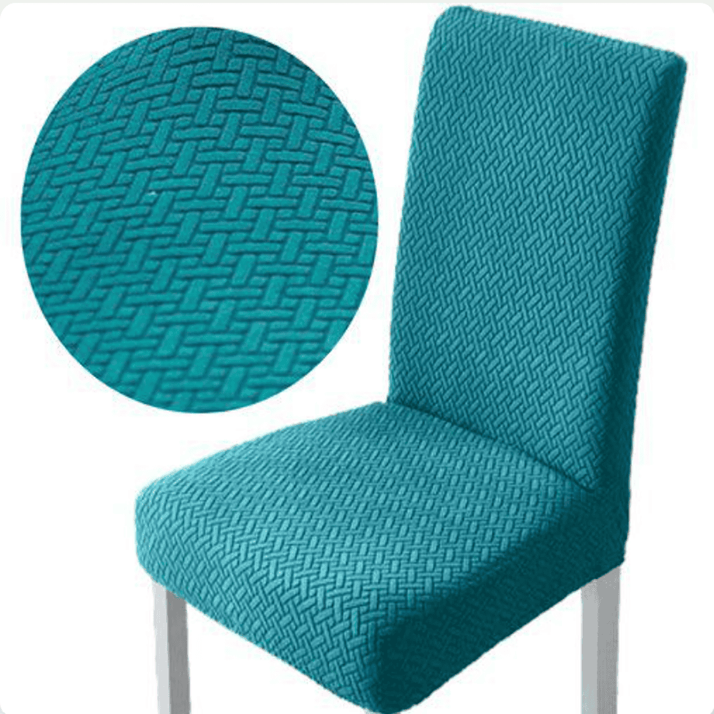 Jacquard Chair Cover - Aqua β Chair Covers price in Pakistan