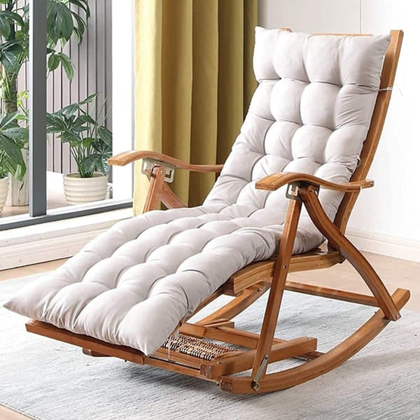 Rocking Chair Cushion โ Max Grey โ Chair Cushions price in Pakistan