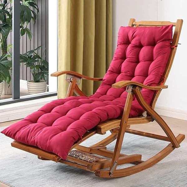 Rocking Chair Cushion โ Max Red โ Chair Cushions price in Pakistan