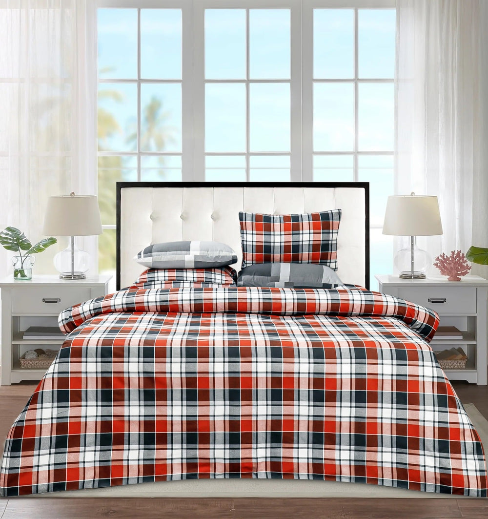 8 Pcs Comforter Set Cotton Printed – 29 — Comforter Sets price in Pakistan