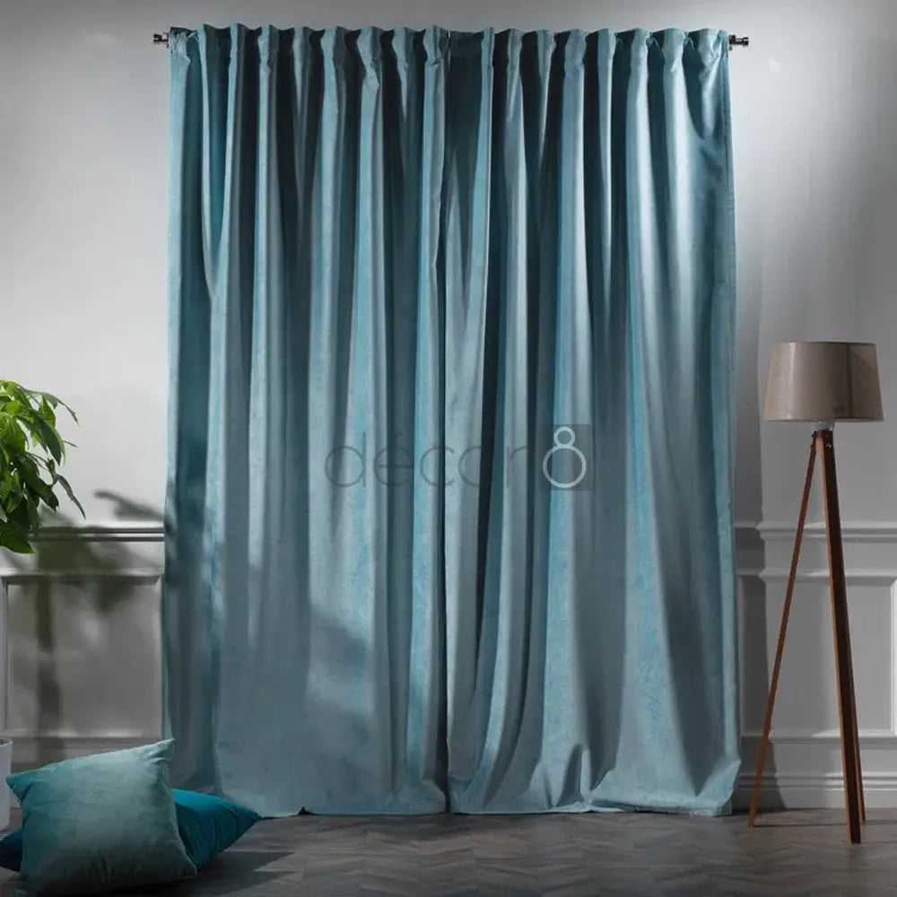 Premium Velvet Curtains For Bedroom & Living Room - Maya — view 2