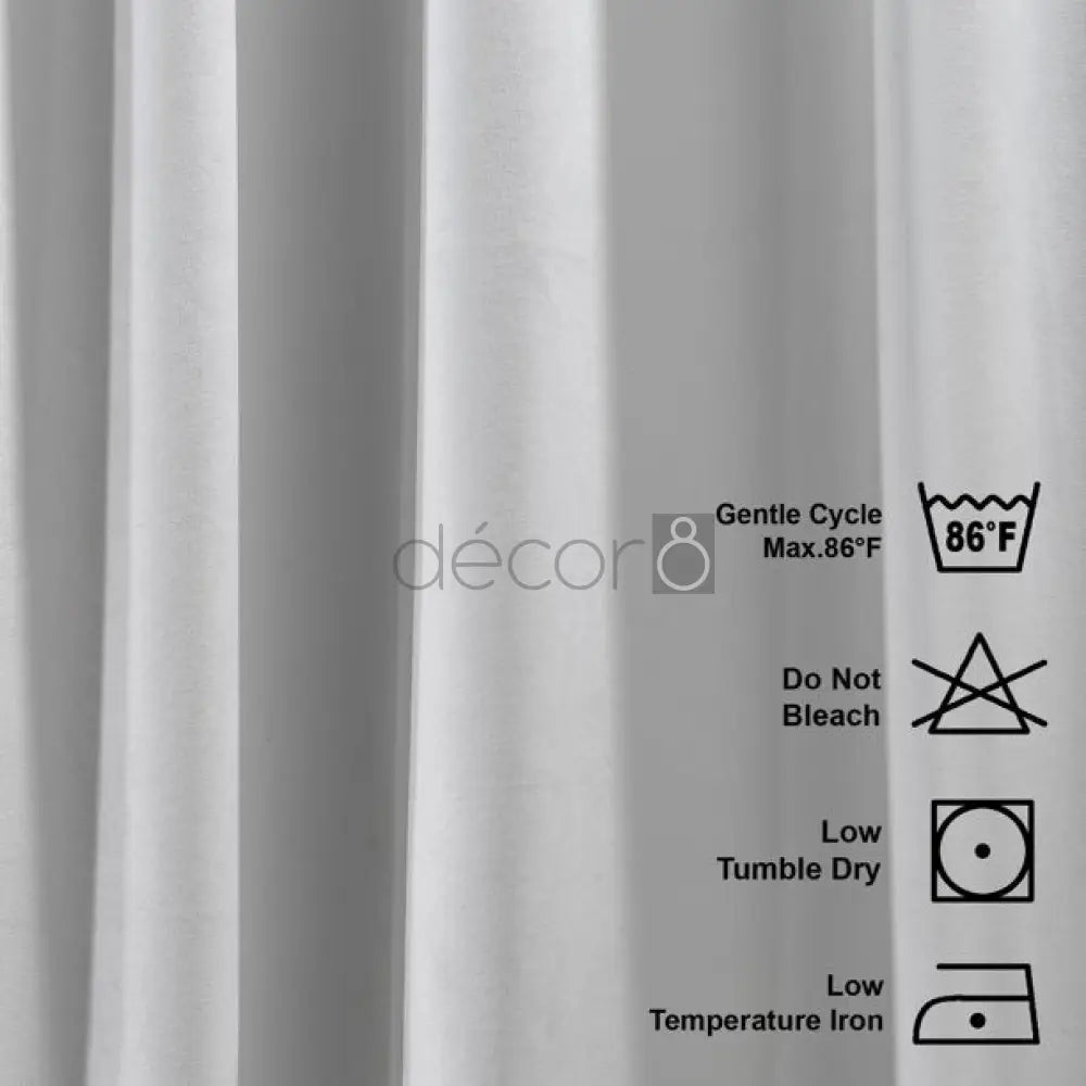Premium Velvet Curtains For Bedroom & Living Room - White — view 4