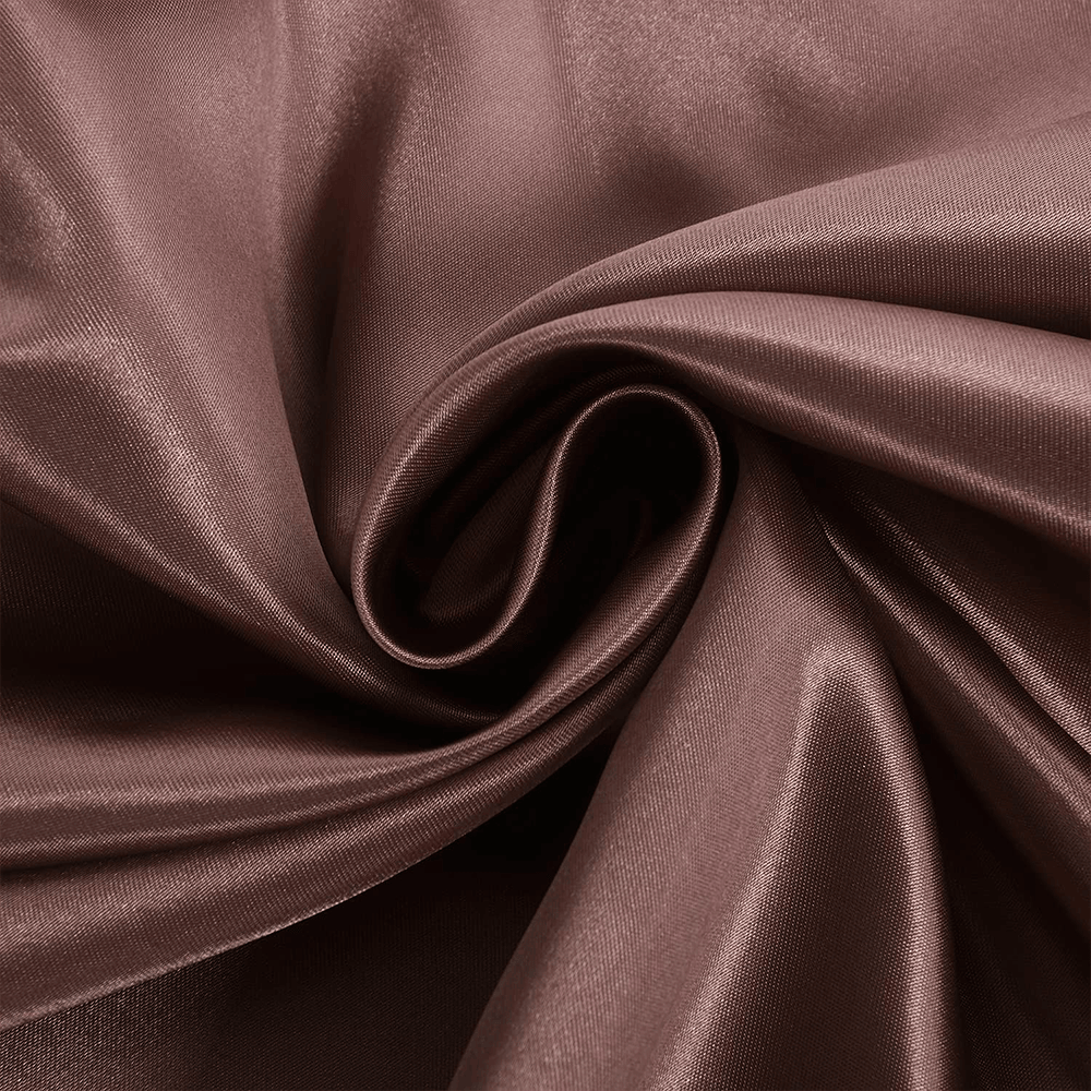 Satin Silk Duvet Cover Set - Rose Gold — view 4