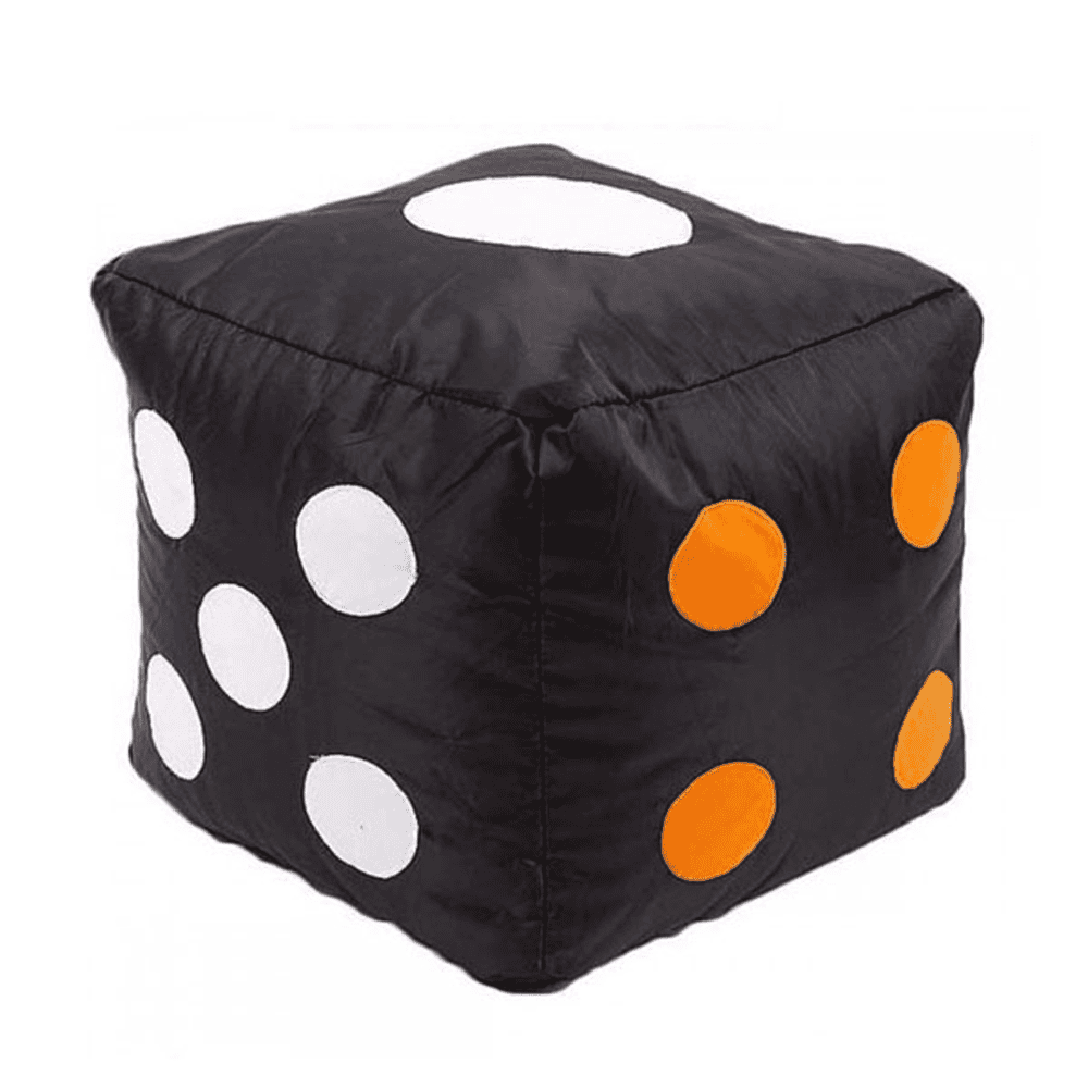 Dice Bean Bag - Black — Kids Bean Bags price in Pakistan