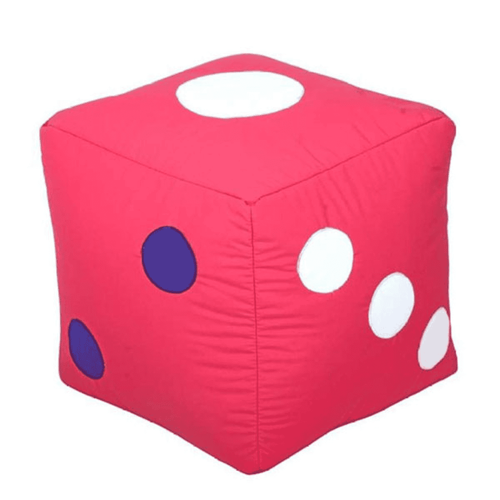 Dice Bean Bag - Pink — Kids Bean Bags price in Pakistan