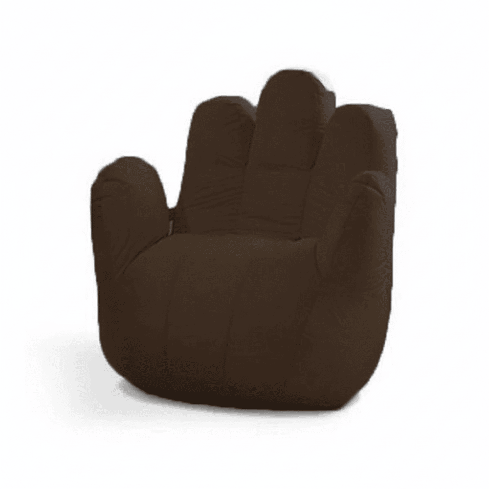 Hand Bean Bag - Brown — Kids Bean Bags price in Pakistan