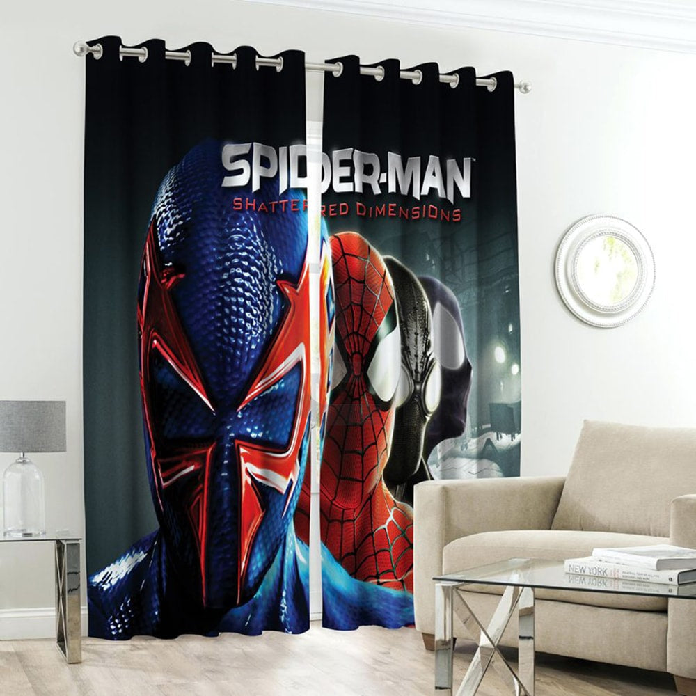 Spiderman Character Kids Room Curtains - 1 Curtain ( Not included 2 Curtains ) — Kids Curtains price in Pakistan