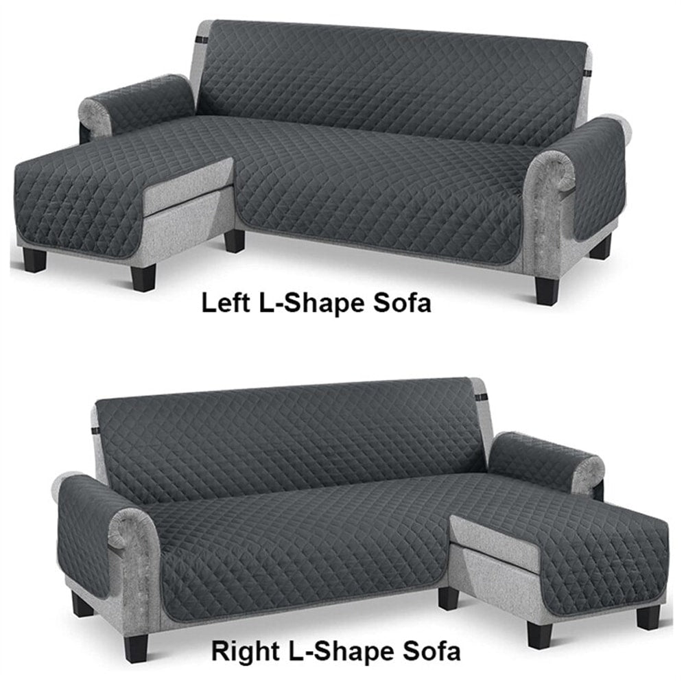 L-Shape Sofa Cover - Grey — L Shape Sofa Covers price in Pakistan