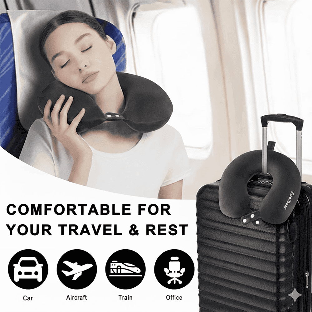 Neck Rest Pillow - Grey — view 2