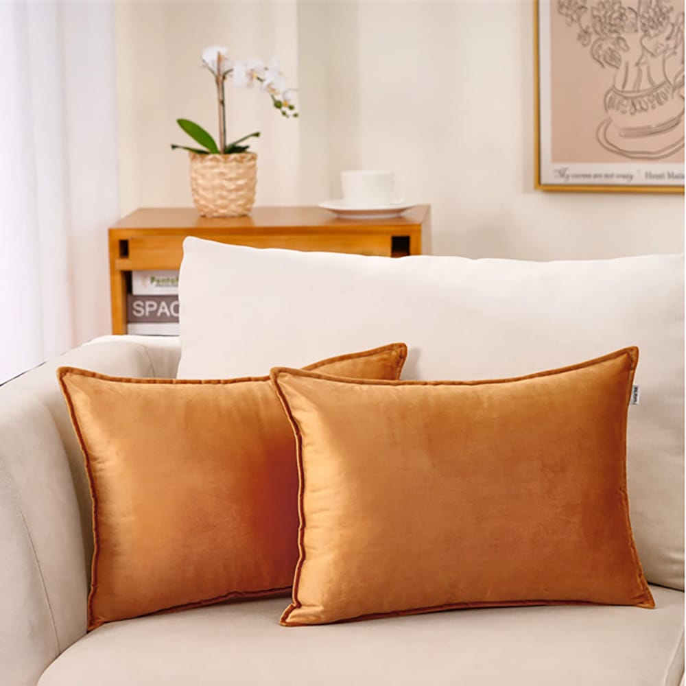 Premium Silk Pillow Covers β Copper β Pillow Covers price in Pakistan