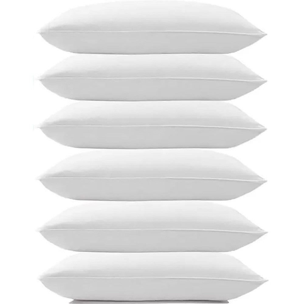 White Pillow Pack of 6 — Pillows price in Pakistan