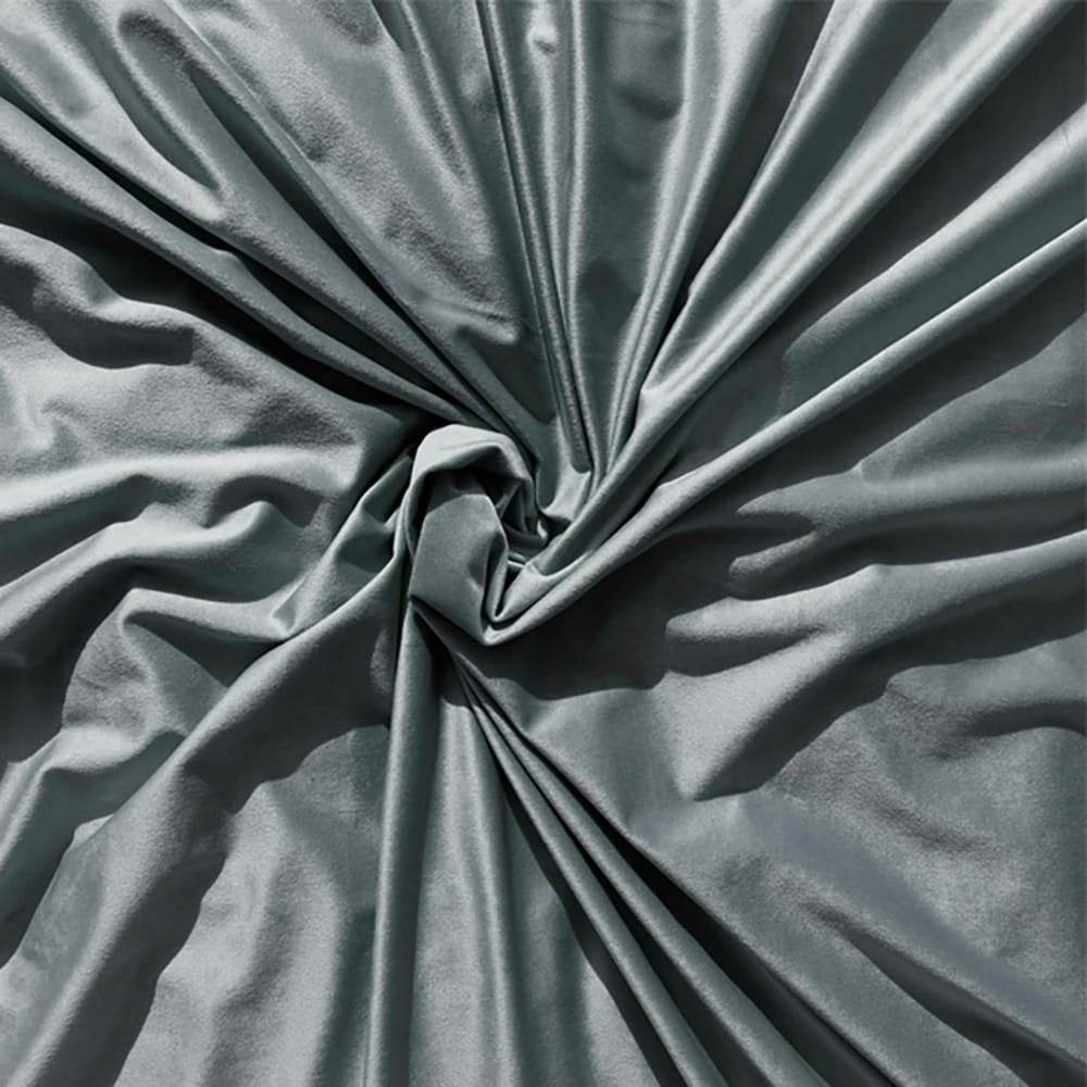 Velvet Quilt Cover - Ash — view 3