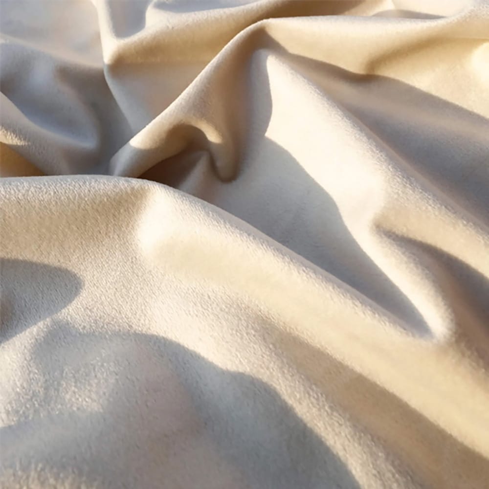 Velvet Quilt Cover - Beige — view 3