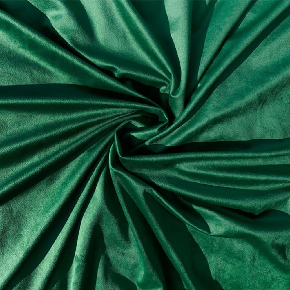 Velvet Quilt Cover - Green — view 3