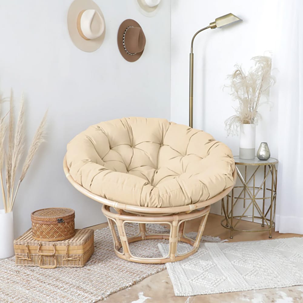 Papasan Seat Cushion – Ivory — Seat Cushions price in Pakistan