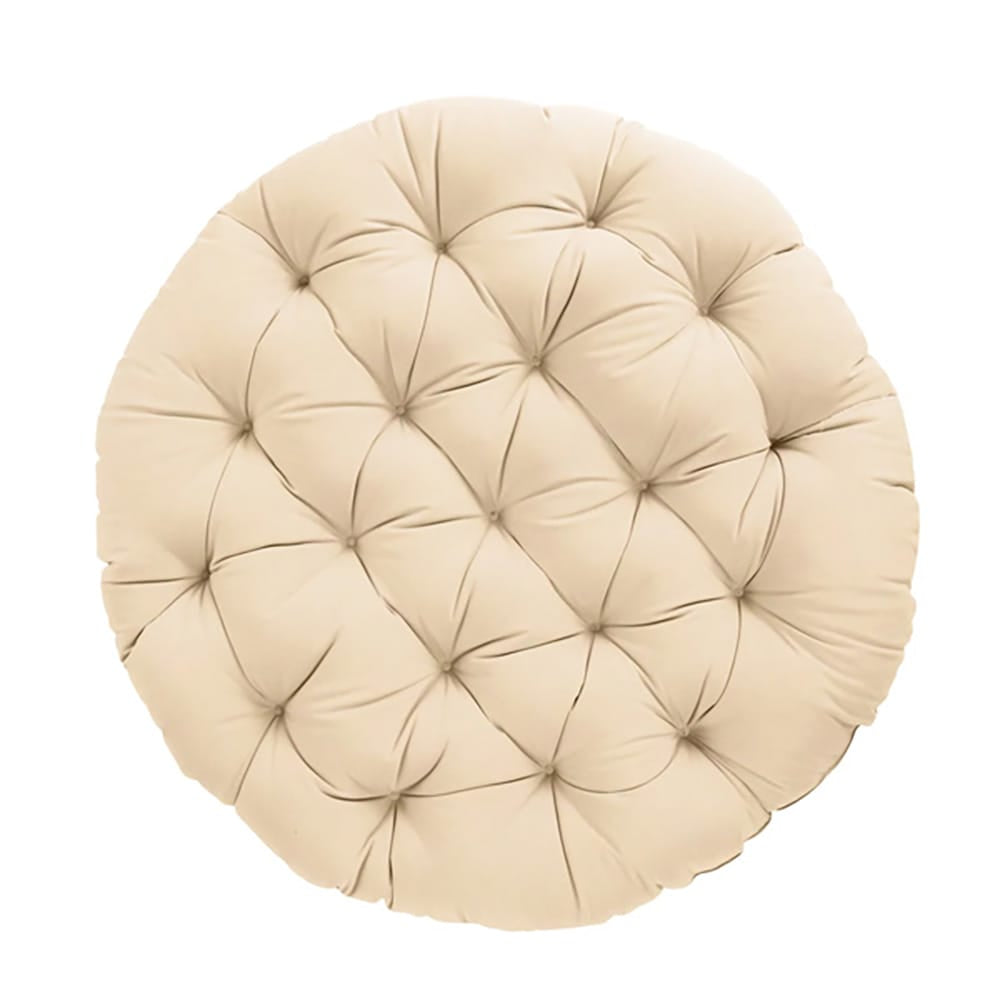 Papasan Seat Cushion – Ivory — view 2