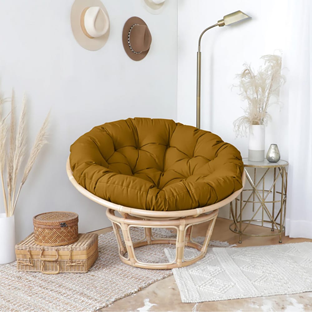 Papasan Seat Cushion – Mustard — Seat Cushions price in Pakistan