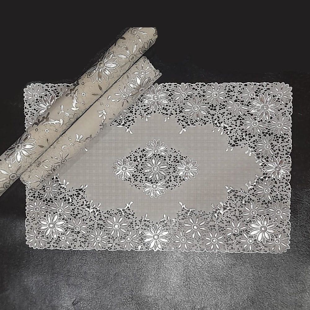 3pcs Coaster Table Mat Set Placemats Coaster Silver Grey β Table Mats price in Pakistan