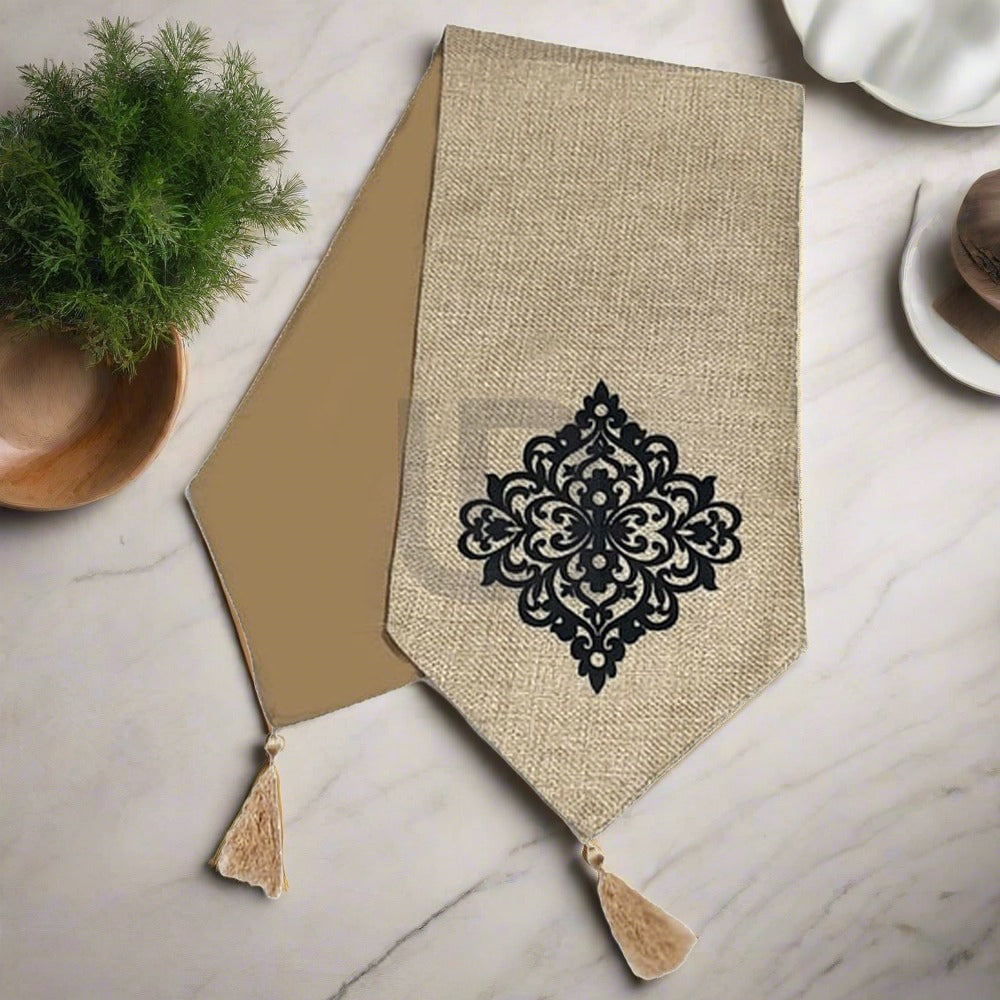 Table Runner Jute Fabric - Skin — Table Runners price in Pakistan