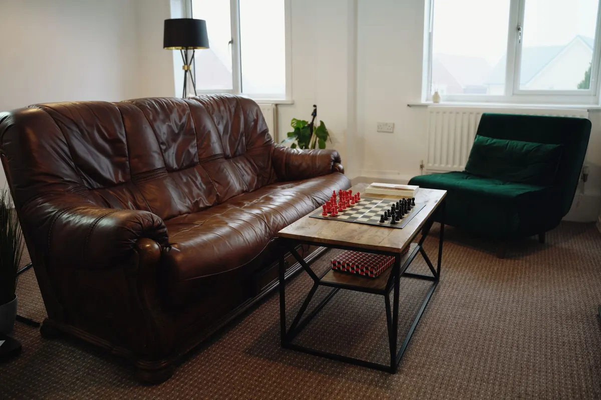 Leather sofa repair and restoration