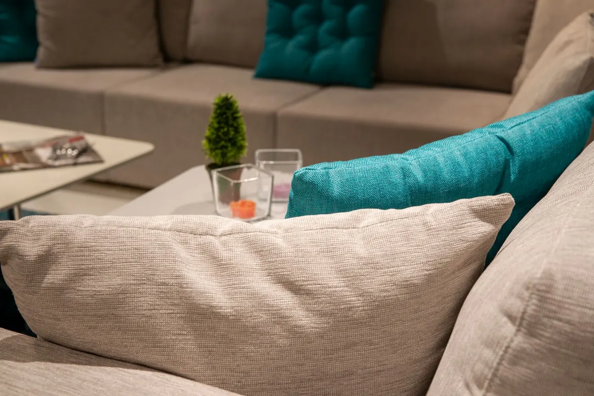 Sofa poshish and new upholstery fabric